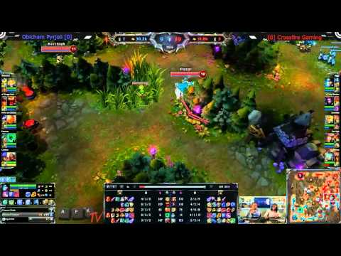 AFKTV014.P04.LoL - Crossfire Gaming vs. Obicham Pyrjoli showmatch
