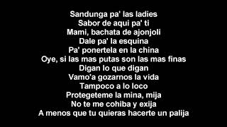 Tego Calderón - Pa&#39; Que Retozen (Letra)