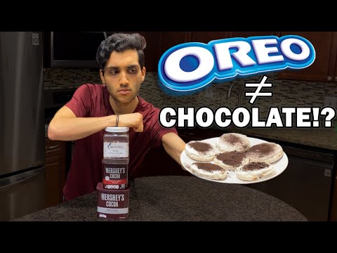 Why OREOS don't taste like CHOCOLATE