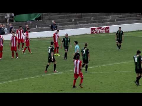 Segunda B 2016-17. Resumen Sestao River 0  - Bilbao Athletic 1