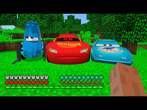 I found SCARIEST McQUEEN.EXE and NEW FRIENDS in Minecraft - Coffin Meme