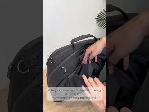 Gambar Luggo Aaron Tas Travel - Hitam