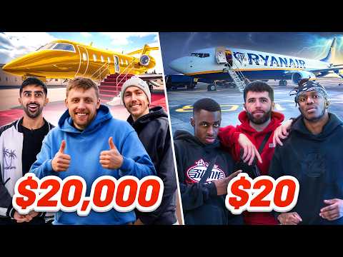 SIDEMEN $20,000 VS $20 PLANE TICKET