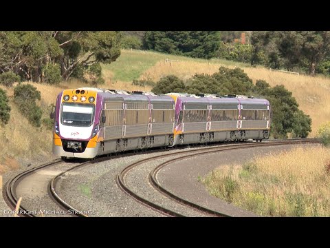 Vline Vlocity Transfer Run Climbs Lovely Banks (6/1/2021) - PoathTV Australian Trains & Railways