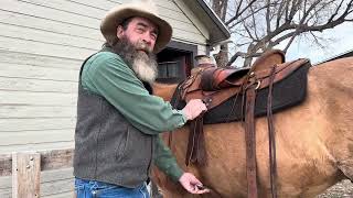 Saddling Horses Part 2 - Cinches, Back Cinches and Breast Collars