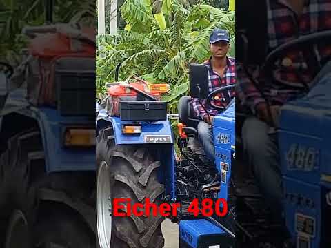 Eicher 480 New tractor #short #shorts #tractor #eicher #eicher_tractor