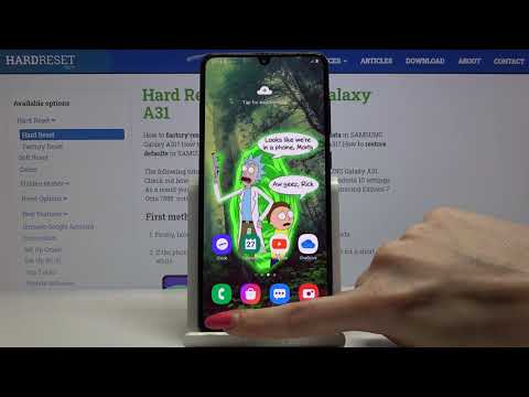 How to Enable Windowed Mode in Samsung Galaxy A31 - Open Apps in Pop Up View