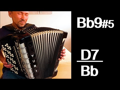 Cry Me A River - beautiful jazz harmony on accordion