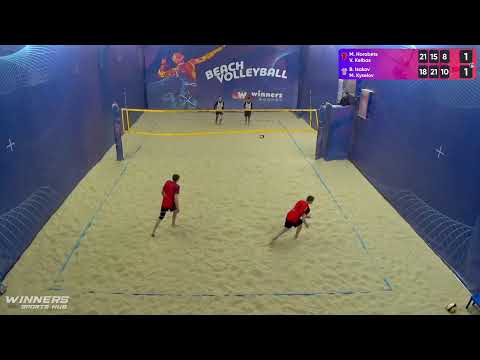 15:10 M. Horobets / V. Kelbas - B. Isakov / M. Kyselov 27.04.2023 | Winners Beach Volleyball