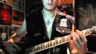 Aura Noir - Upon The Dark Throne [Guitar Cover]