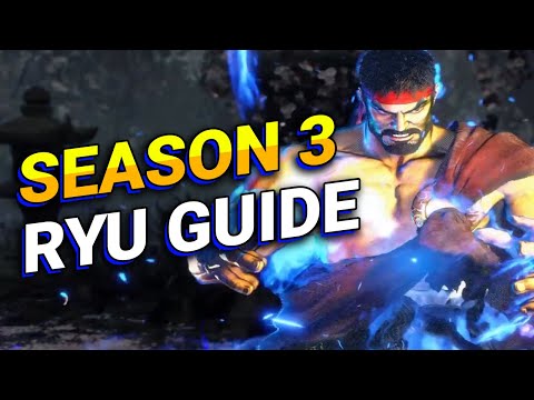 SF6 Season 3 Ryu Ultimate Guide - Combos, Frame Traps, Setups