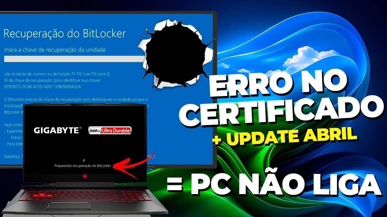 Microsoft BLOQUEIA Usuários do Win 10 e 11 De LIGAR seu PRÓPRIO PC