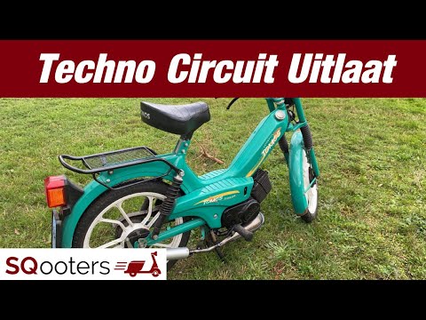 Tomos a35 50cc Techno Circuit Uitlaat - Sqooters