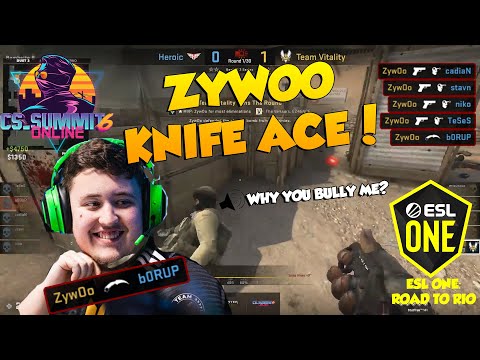 ROAD TO MAJOR! ZYWOO NO RESPECT KNIFE ACE! ALEKSIB CLEAN CLUTCH! - CS_SUMMIT 6 - CS:GO Highlights