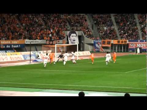 111203アルビvs名古屋：ロペス独走、楢崎ファインセーブ