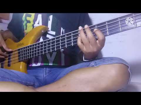 duo kribo - pelacur tua ( bass cover + tutorial )