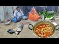 Tribal Couple Cooking And Eating COUNTRY CHICKEN Curry PUI KUNDRU Desi Chicken Recipe Rural Life