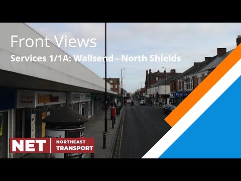 Front Views | Service 1A/1B: Wallsend - North Shields | Go North East (Part 2/3)