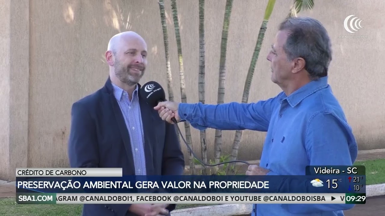 Crédito de carbono pode gerar renda para o produtor rural