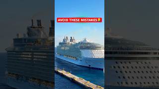 5 NEWBIE Cruise Mistakes To Avoid 🤦‍♂️