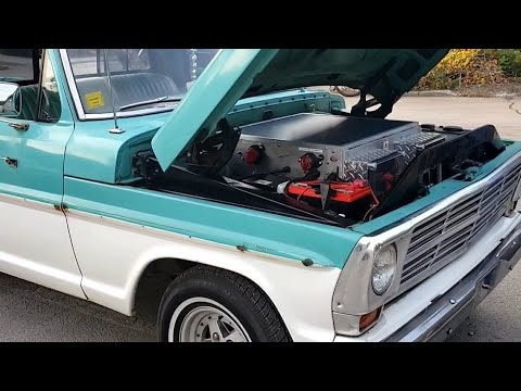 It's Electric! Even This Non Car Guy Knows This Converted Truck Is Badass