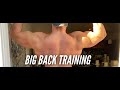 BIG BACK TRAINING
