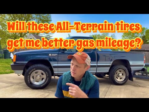 Mud Tires vs. All-terrain Tires MPG test