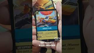 Day 36 part 3 of the Wilds Unknown. #packopenings #wildsunknown #disneylorcana #bluemoon
