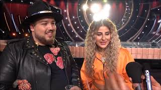 Melodifestivalen 2019 - Semi Final 1: Interview with Zeana feat. Anis Don Demina (2019-02-01)