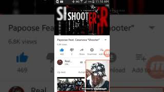 Papoose feat. Casanova "shooter" reaction video (jflow)