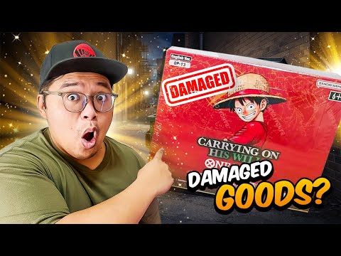 ARE DAMAGED BOOSTER BOXES LUCKIER? - OP-13 Booster Box Opening (English)