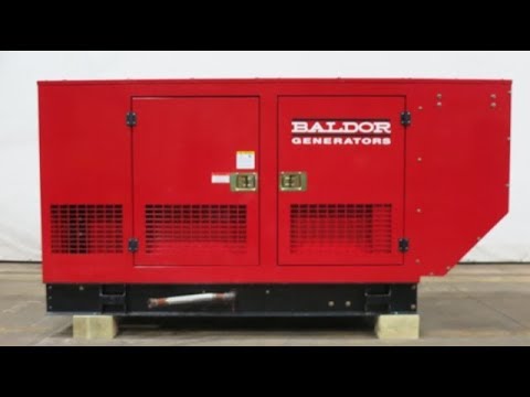 Baldor IGLC75-2GU 67 kW natural gas generator, GM 5.7L engine, 96 Hrs, Yr 2013 - CSDG # 2517