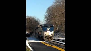 preview picture of video 'Amtrak Capitol Limited #29 Gaithersburg MD'