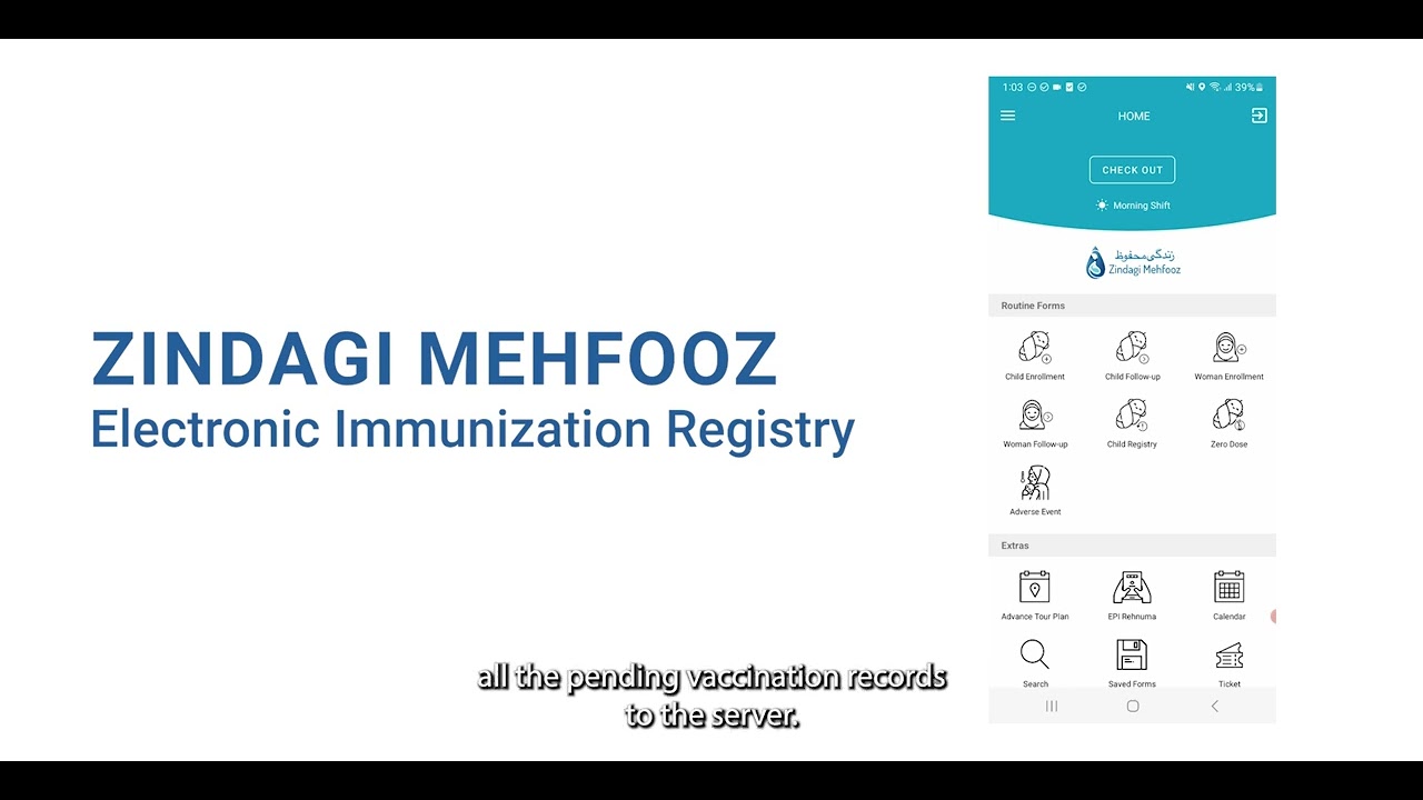 ZM-EIR walkthrough of mobile app and web dashboard