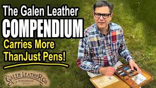 The Galen Leather Compendium Carries More Than Just Pens.