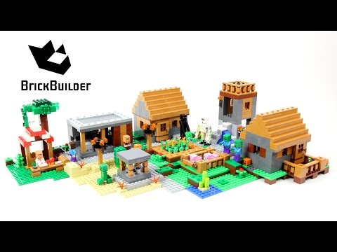 Brick Builder - LEGO MINECRAFT 21128 The Village - Speed Build for Collecrors - Collection 57 sets