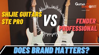 Video thumbnail for Shijie Guitars STE Pro VS Fender Professional (Does Brand Matters) by Guitar Emerge
