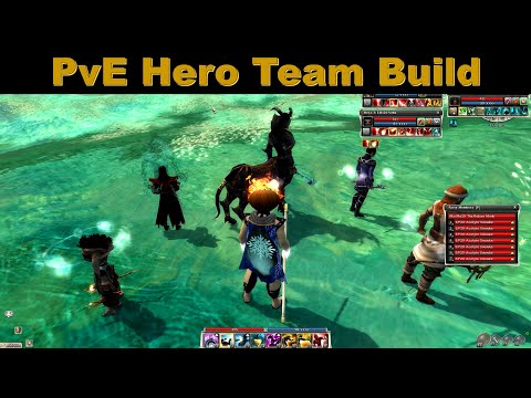 Guild Wars Hero Team for All PvE - Elementalistway!🔥