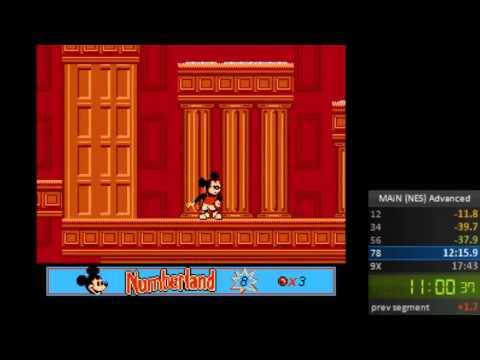 Mickey's Adventures in Numberland NES