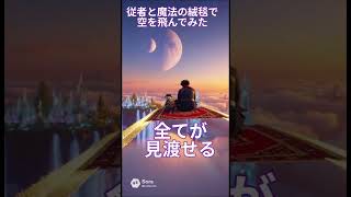 【異世界】カッパの従者と魔法の絨毯で空を飛んで見た