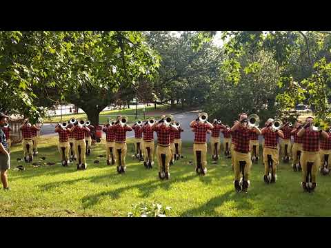 Blue Stars 2019 Winston Salem lot warm-up