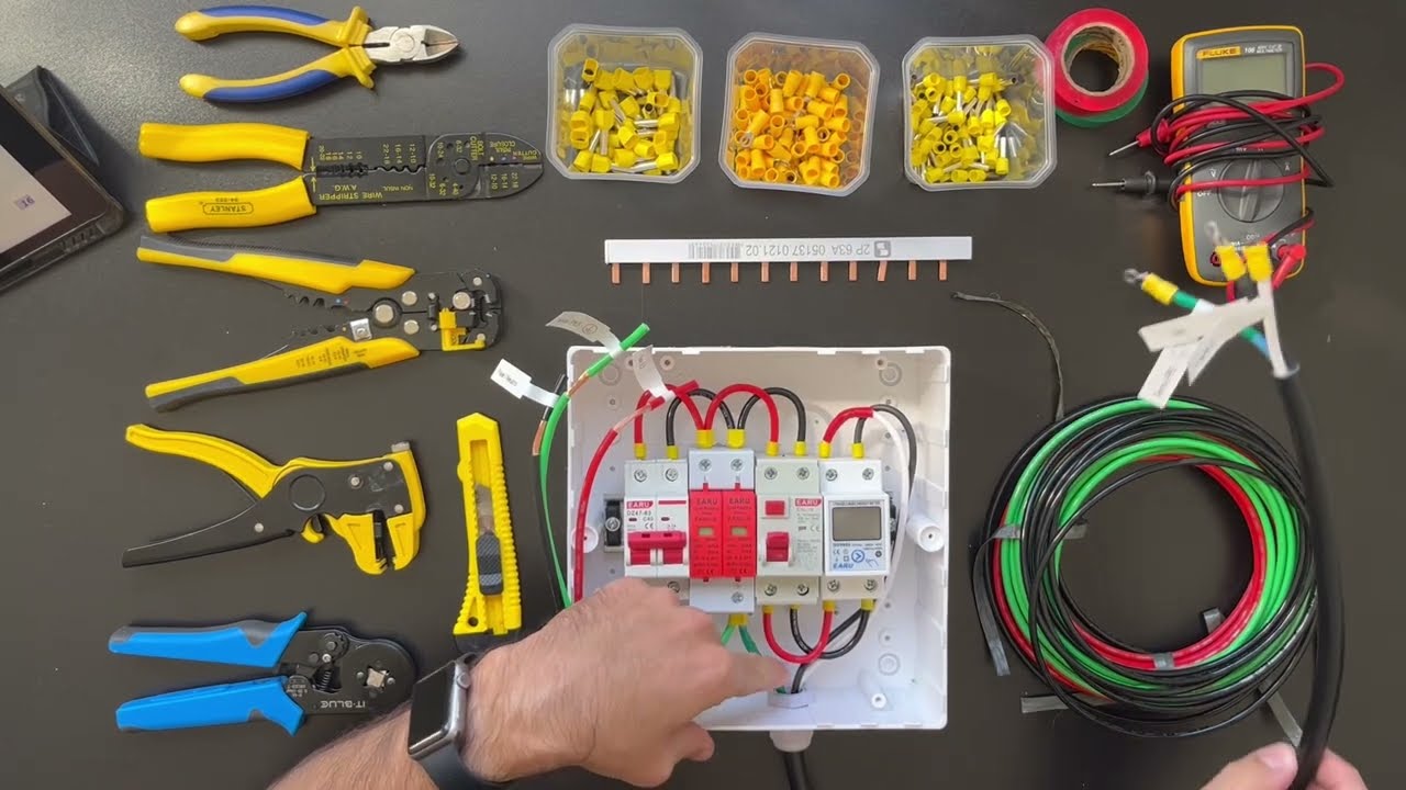 Como montar quadro de energia para carro elétrico (Wallbox)