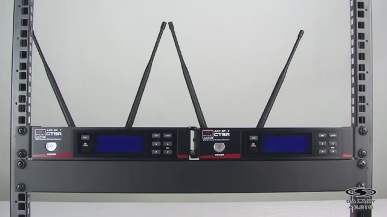 How To Rack Mount Two Wireless Systems