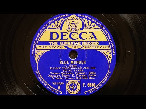 Danny Polo and His Swing Stars - Blue Murder (1937)