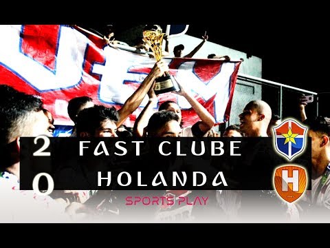 Fast Clube 2-0 Holanda (agre.3x0) - Campeonato Amazonense SUB 19 - FINAL -