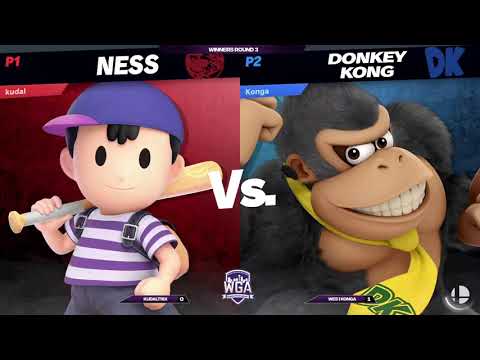 Kudaltrix (Ness) vs. Konga (Donkey Kong) - WGA Colosseum 38 - Winners R3
