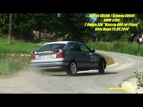 Bartek SACHA / Szymon KUBIK - BMW 318ti - 2 Runda SZK "Wyścig 660 lat Pilzna" Góra Maga 25.05.2014