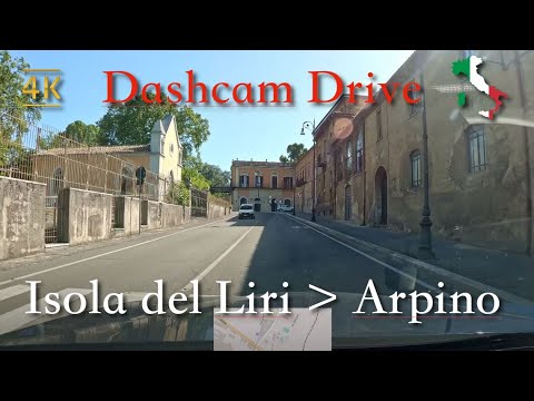 Scenic Drive, Italy [Isola del Liri ⩾ Arpino] June 2021 | 09:00 | 🌞