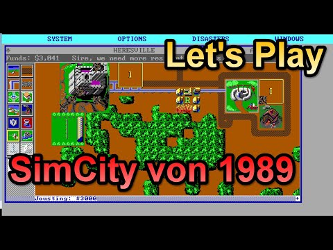 Let’s Play SimCity von 1989 - Let’s Play Retro Games Deutsch!