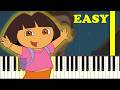 Cleanup Song Dora The Explorer Piano Tutorial